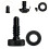 Billiard Cue Bottom Plug with Gasket Accessories for Pool Table Playin 3