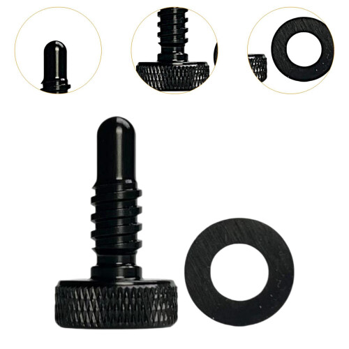 Billiard Cue Bottom Plug with Gasket Accessories for Pool Table Playin 2