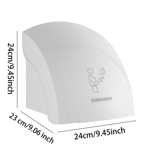 Automatic Electric Hand Dryer Wall Mounted Low Noise Hand Blower for T 1