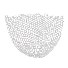 Fishing Net Replacement White Foldable Portable Sturdy Thickened Mesh