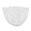 Fishing Net Replacement White Foldable Portable Sturdy Thickened Mesh 1