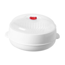 Microwave Steamer Household Microwave Bowl with Lid for Rice Leftovers