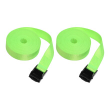 2Pcs Tie Down Straps Wear Resistant 2.5cmx1M Tensioning Belts Lashing