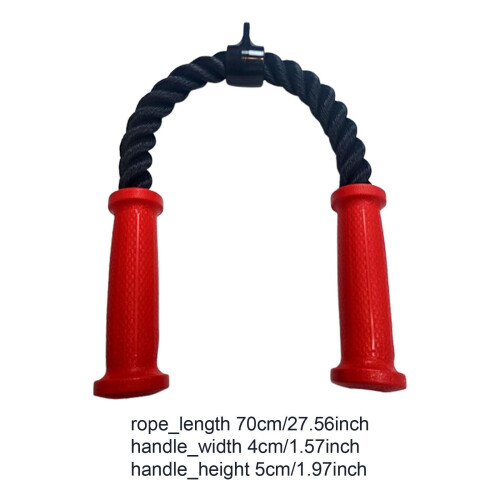 Triceps Rope Cable Machine Attachment for Biceps Shoulder Gym System R 1