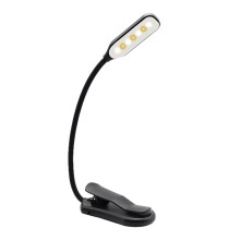 Clip on Light Clip on Dimming Flexible Desk Lamp for Adults Computer R