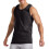 Hanes Men Tank Top 3-Pack (L) Black 2