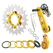 Mountain Bike Single Speed Conversion Kit Chain Tensioners Bike Casset