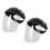 2x Welding Face Mask Adjustable Face Mask for Grinding and Cutting Whi 1
