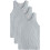 Hanes Men Tank Top 3-Pack (L) Light Steel 1