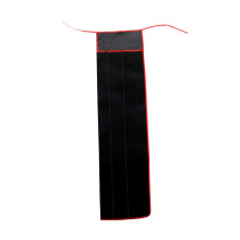 Fishing Rod Bag Sleeve Black Flannelette Pouch with Tie Fishing Pole C