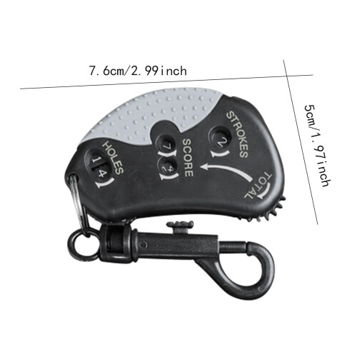 Golf Stroke Counter Mini Golf Score Counter for Competition Golf Acces 1