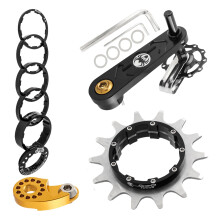 Mountain Bike Single Speed Conversion Kit Chain Tensioner Bicycle Comp