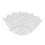 Fishing Net Replacement White Foldable Portable Sturdy Thickened Mesh 1