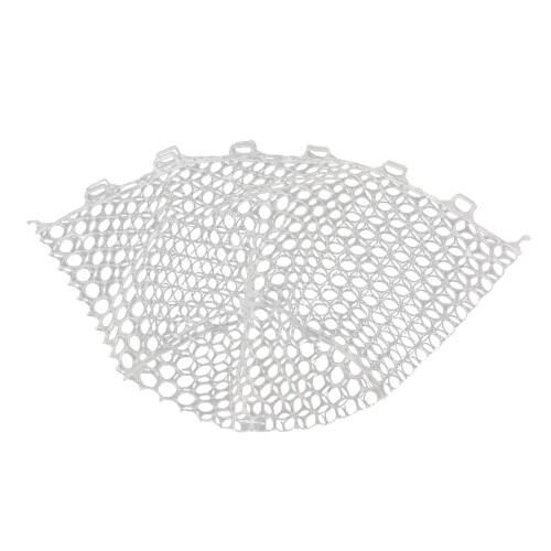 Fishing Net Replacement White Foldable Portable Sturdy Thickened Mesh