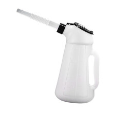 Oil Dispenser Jug Measuring Container Equipment Truck Car Oil Can with