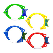 Diving Toys Colorful Fun Swim Ring Underwater Rings for Girls Children