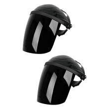 2x Welding Face Mask Adjustable Face Mask for Grinding and Cutting Bla