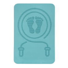 Jump Rope Mat Antiskid Fitness Exercise Mat for Indoor Outdoor Home Gy
