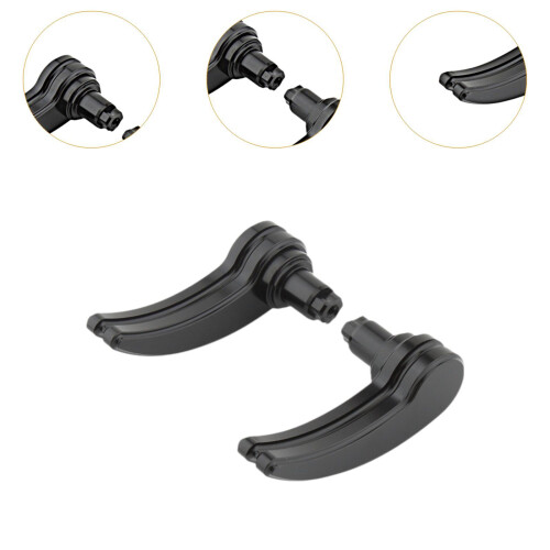 Motorcycle Saddlebag Latch Kit Saddle Bag Latch Lever for Electra Glid 2