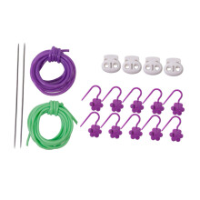 Knit Stiches Keeper Knitting Craft Knitting Needle Cord Locks Stitch S