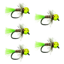 5x Tungsten Jig Head Fly Sharp Professional Fly Fishing Lure for Salmo