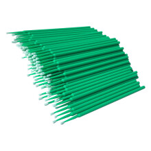 100 Pieces Micro Applicator Brushes for Eyelashes Mascara Makeup Appli