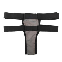 Pelvic Support Belt Black Accessory Uterus Brace for Treating Prolapse