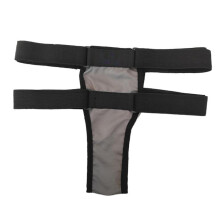 Pelvic Support Belt Black Accessory Uterus Brace for Treating Prolapse