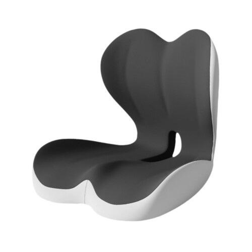 Sitting Ergonomic Cushion Breathable Back Rest Memory Foam Seat Back C
