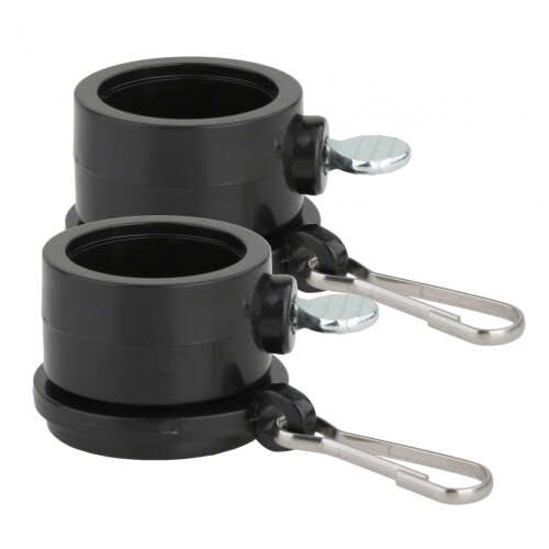2Pcs Tangles Free Flag Pole Clips Replacement Durable Flagpole Mountin