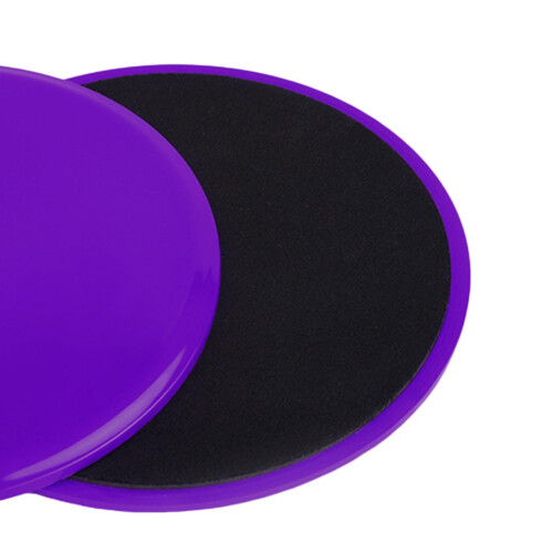 2x Core Sliders Compact for Training Abdominal Core Strength Improve B 2