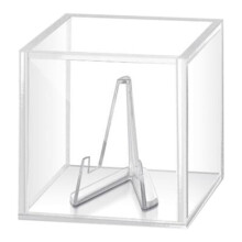 Guitar Pick Display Box with Stand Plectrum Case for Lovers Musician P