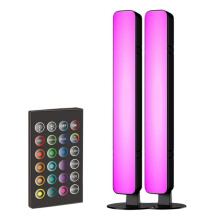 2PCS RGB Pickup Light Music Rhythm Light Bar Rechargeable Desktop Light for Game Room Decor, Party Atmosphere Light