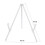 Display Easel Stand Stable Folding Easel Drawing Easels Portable Metal 2