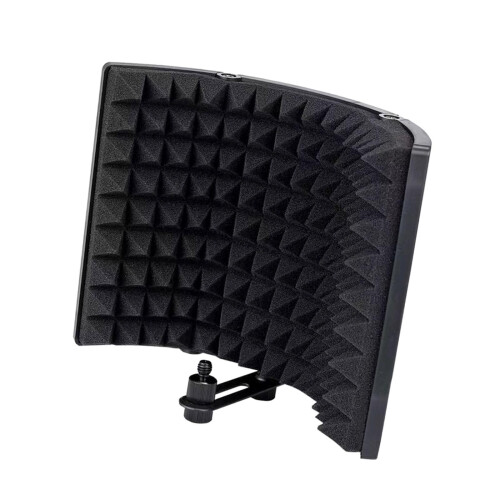 3 Panels Microphone Shield Foldable for Recording Equipment Podcasts S