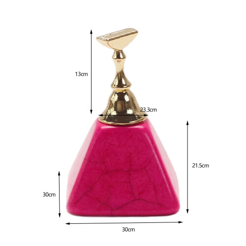 Nail Display Practice Stand Durable Magnetic Nail Practice Base for Ho 1