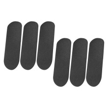 6Pcs Fingerboard Grip Tape Non Skid Accessories for Mini Skateboard Su