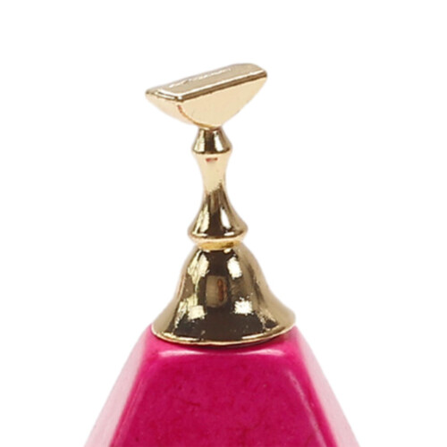 Nail Display Practice Stand Durable Magnetic Nail Practice Base for Ho 2