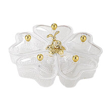 Appetizer Platter Heart Snack Serving Plate Dishes for Dessert Cookies