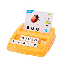 2 in 1 Spelling Reading Game Travel Toys for 4 5 6 Year Old Children Y