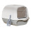 Fully Covered Cat Litter Boxes Detachable for Small Animals Kitten Pot 1