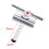 Folding Bike Hinge Clamp CNC Hinge Clamp Plate for Headset Frame Spare 2