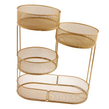Countertop Fruit Basket Large Capacity Bread Basket for Veggie Snack S