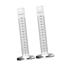 Equal Height Ruler Clear Scale Vertical Level Portable Decoration Grad