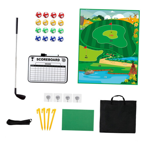 Chip Sticky Practice Golf Game Set for Gift Indoor and Outdoor Office