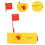 Fishing Planer Board Medium Fishing Accessory for in/Offshore Trolling 3
