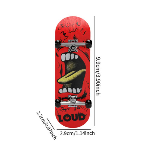 Fingerboard Creative Collectible Fingertips Movement for Teens Kids Ch 1