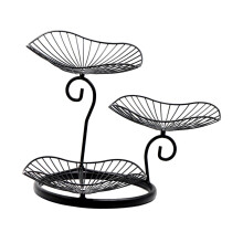 Iron Fruit Basket Rustic Large Capacity Decoration for Candy Vegetable