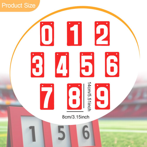 Score Keeper Practical Table Score Flipper for Football Badminton Bask 1