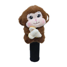 Soft Plush Monkey Golf Wood Driver Headcover Golf Club Head Cover for